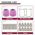 AG60 Pilot ARC Plasma Cutter Torch Consumables